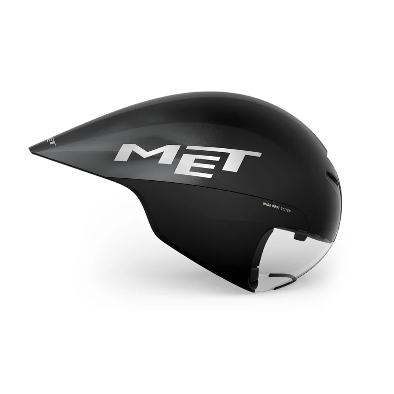 Casque MET done wide body II NOIR