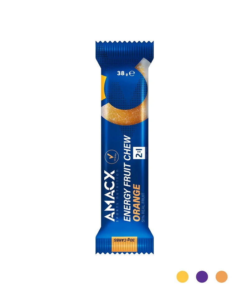 Pack 12 pâtes de fruits énergétiques AMACX