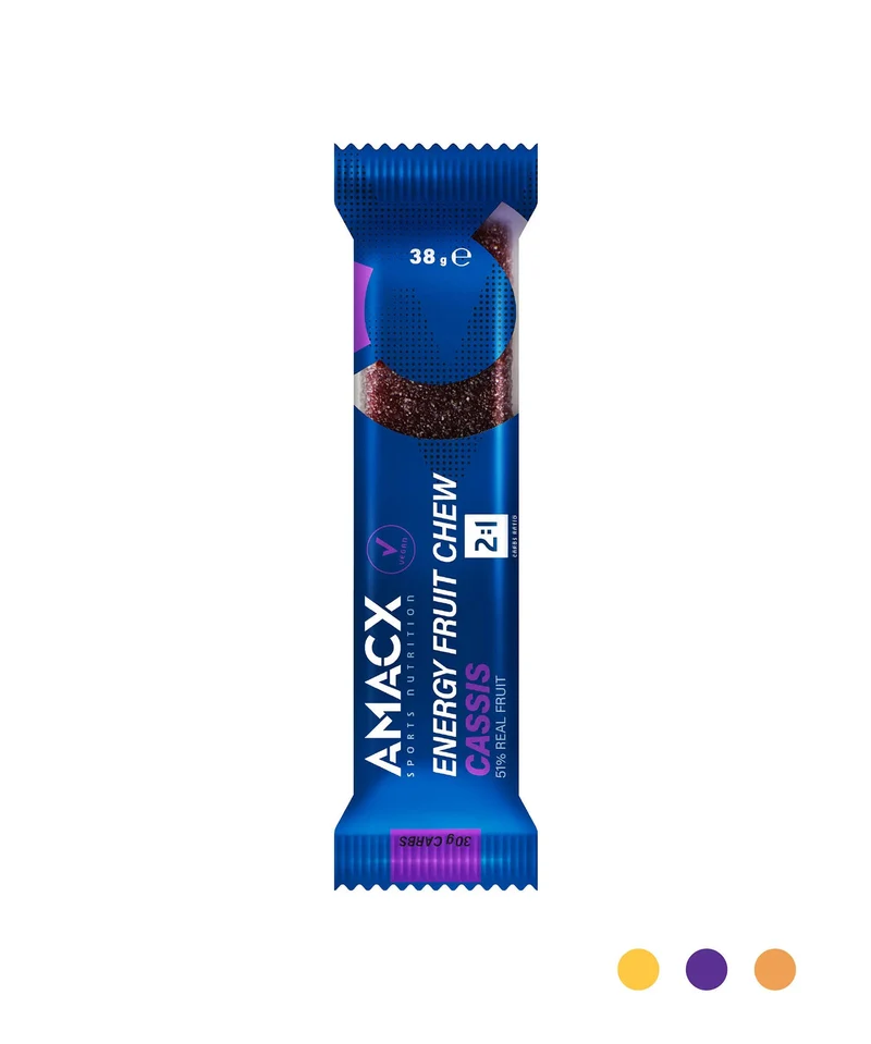 Pack 12 pâtes de fruits énergétiques AMACX