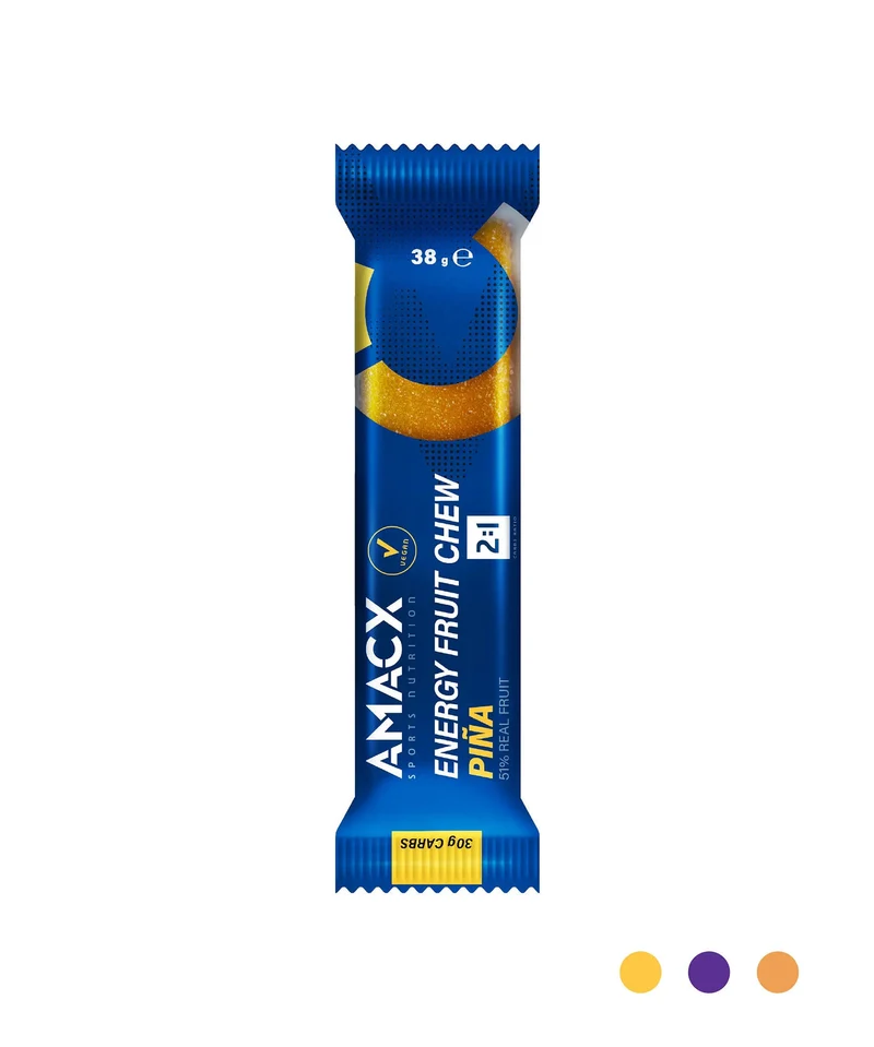 Pack 12 pâtes de fruits énergétiques AMACX