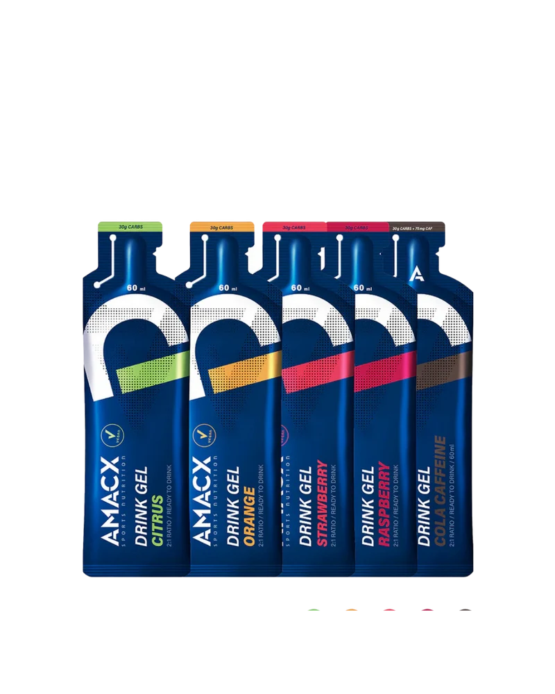 Pack 12 gels DRINK AMACX