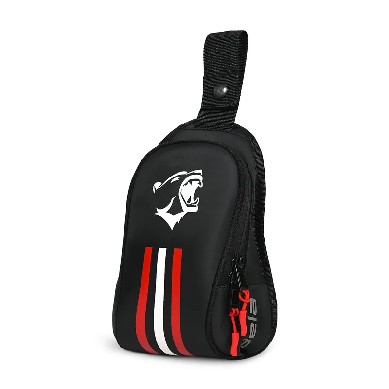 BELA FREEDOM LEG BAG NEGRO ROJO