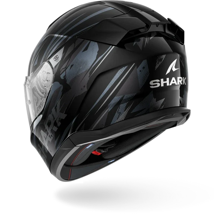 SHARK D-SKWAL 3 INKRIDER CASCO DE MOTO NEGRO ANTRACITA