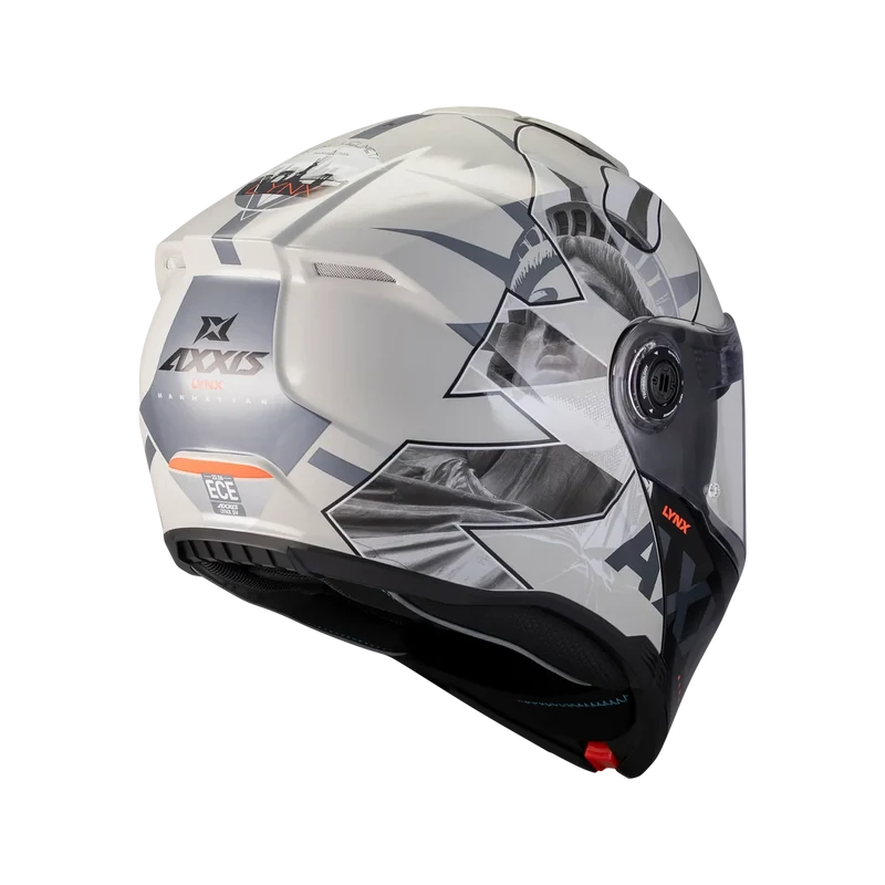 AXXIS FU410 SV LYNX SV MANHATTAN MODULAR CASCO DE MOTO C2 BRILLO