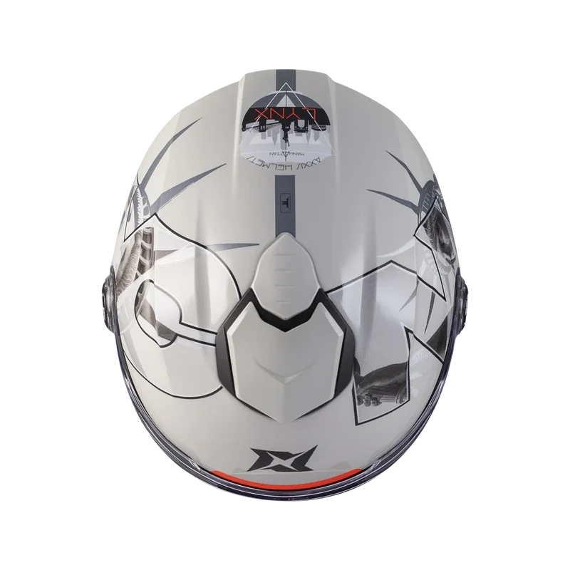 AXXIS FU410 SV LYNX SV MANHATTAN MODULAR CASCO DE MOTO C2 BRILLO