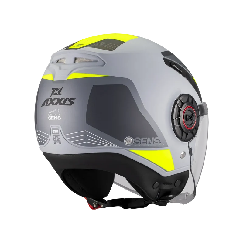 AXXIS OF513B METRO S SENS JET CASCO DE MOTO C3 MATE