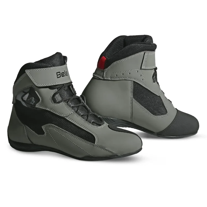 BELA TROPHY BOTAS DE MOTO GRIS NEGRO