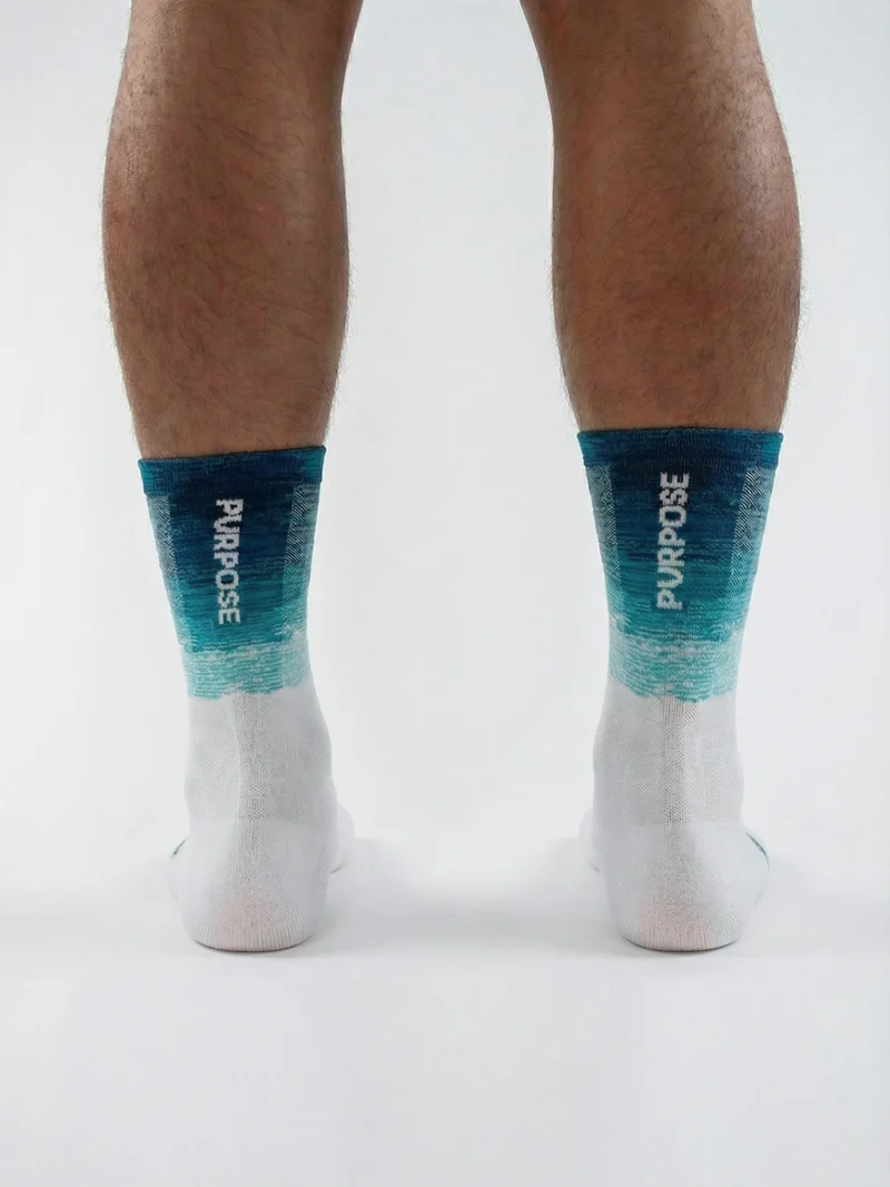 Borealis - Performance Running & Cycling Socks (Lightweight Monogram)