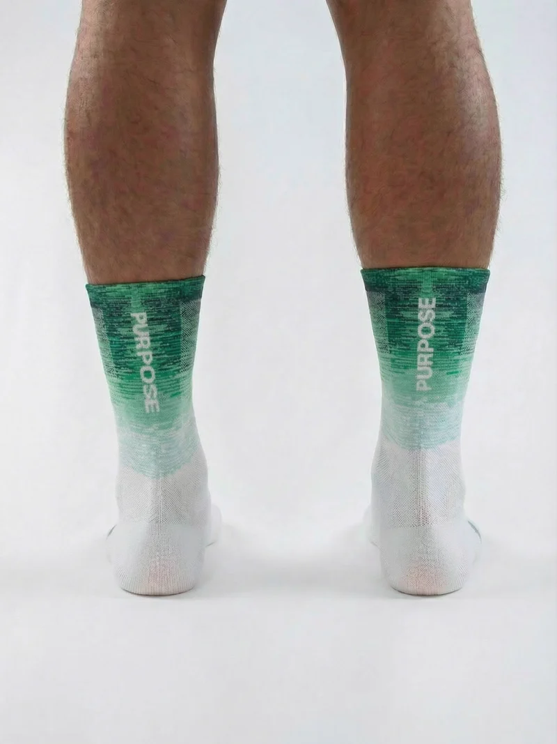 Borealis - Performance Running & Cycling Socks (Lightweight Monogram)