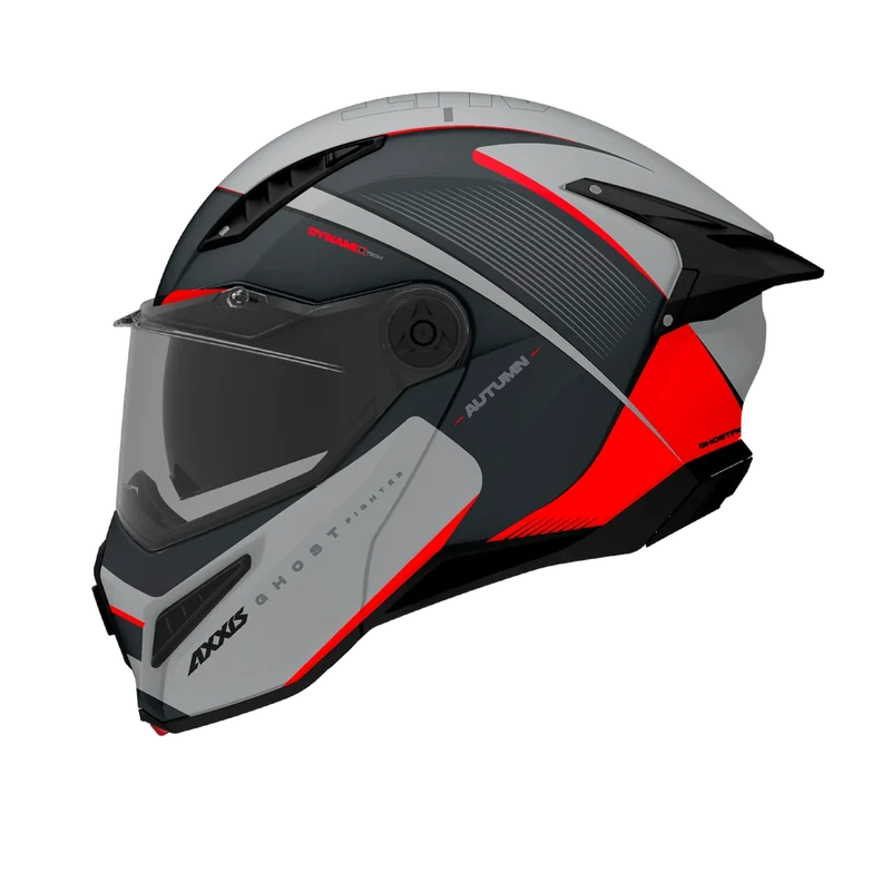 AXXIS FU409 SV GHOSTFIGHTER SV AUTUMN MODULAR CASCO DE MOTO C1 BRILLO
