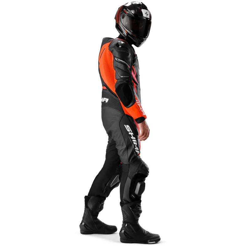 SHIMA MISSION RS MONO DE HOMBRE 1PC NEGRO ROJO