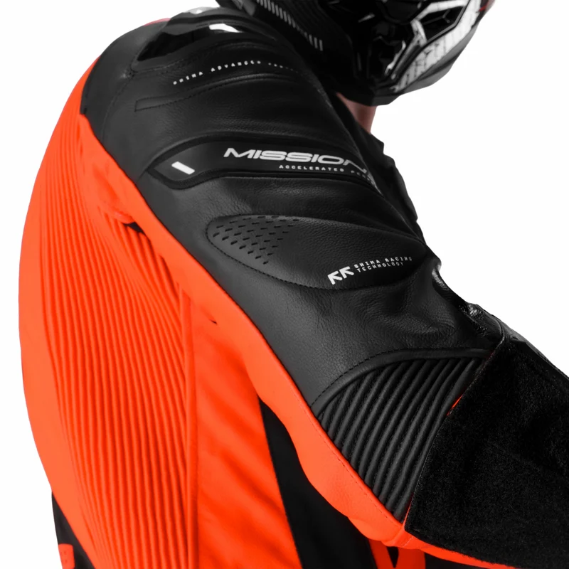 SHIMA MISSION RS MONO DE HOMBRE 1PC NEGRO ROJO