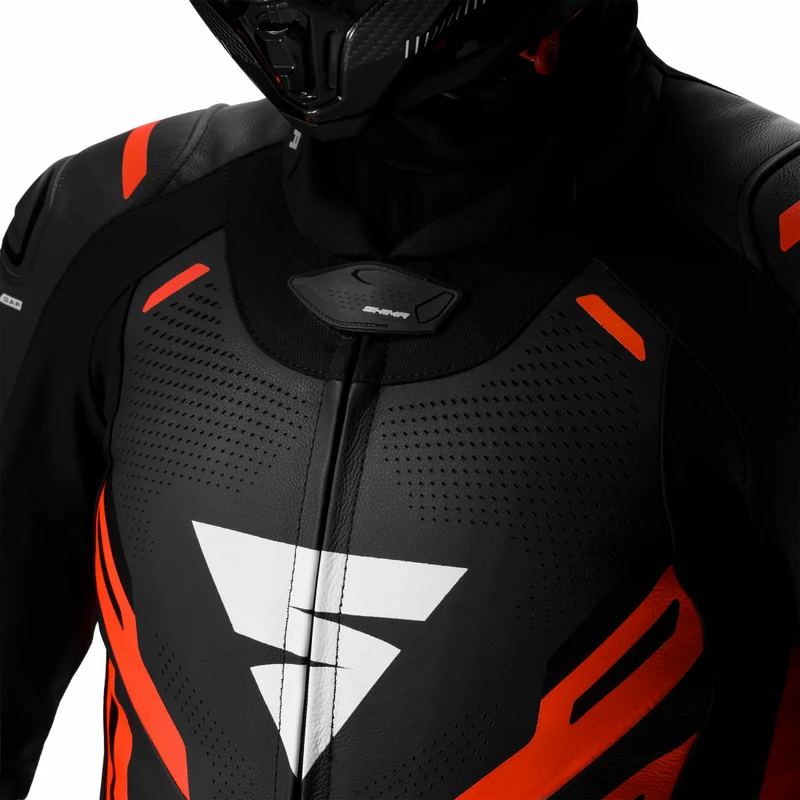 SHIMA MISSION RS MONO DE HOMBRE 1PC NEGRO ROJO