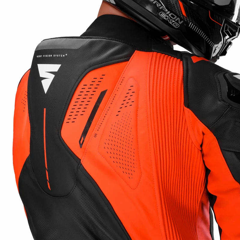 SHIMA MISSION RS MONO DE HOMBRE 1PC NEGRO ROJO