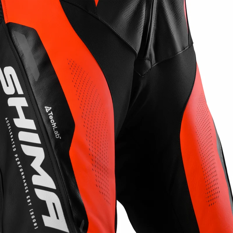 SHIMA MISSION RS MONO DE HOMBRE 1PC NEGRO ROJO