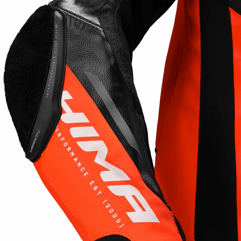 SHIMA MISSION RS MONO DE HOMBRE 1PC NEGRO ROJO