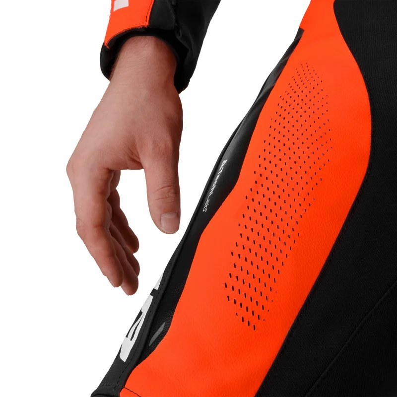 SHIMA MISSION RS MONO DE HOMBRE 1PC NEGRO ROJO