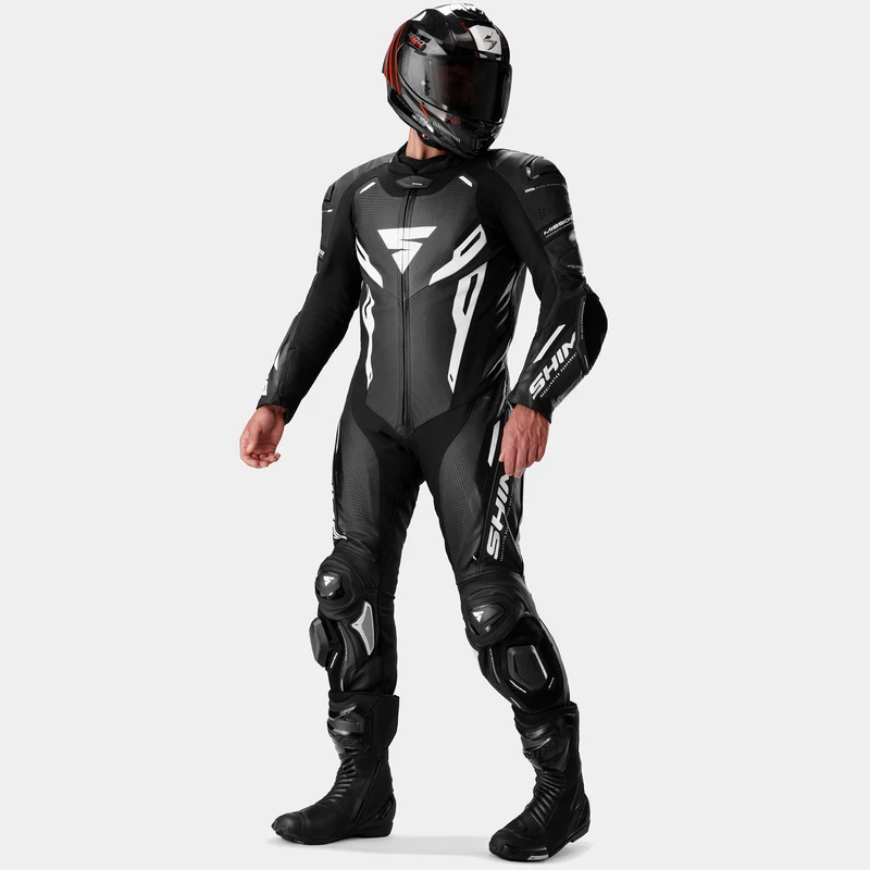 SHIMA MISSION RS MONO DE HOMBRE 1PC NEGRO BLANCO