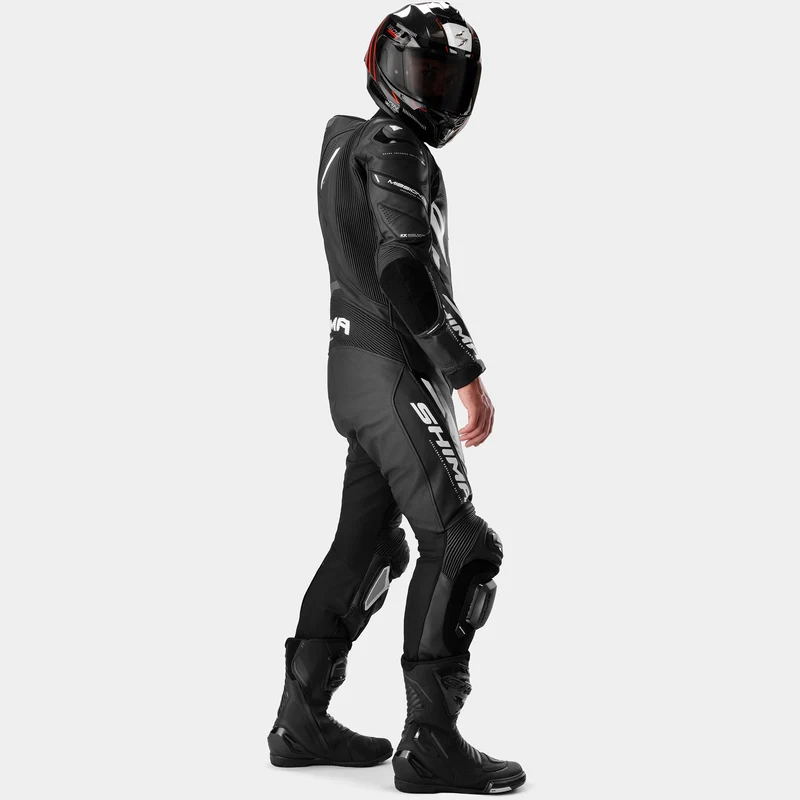 SHIMA MISSION RS MONO DE HOMBRE 1PC NEGRO BLANCO