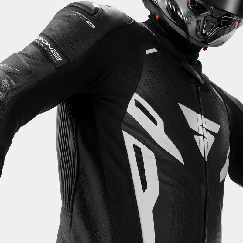SHIMA MISSION RS MONO DE HOMBRE 1PC NEGRO BLANCO
