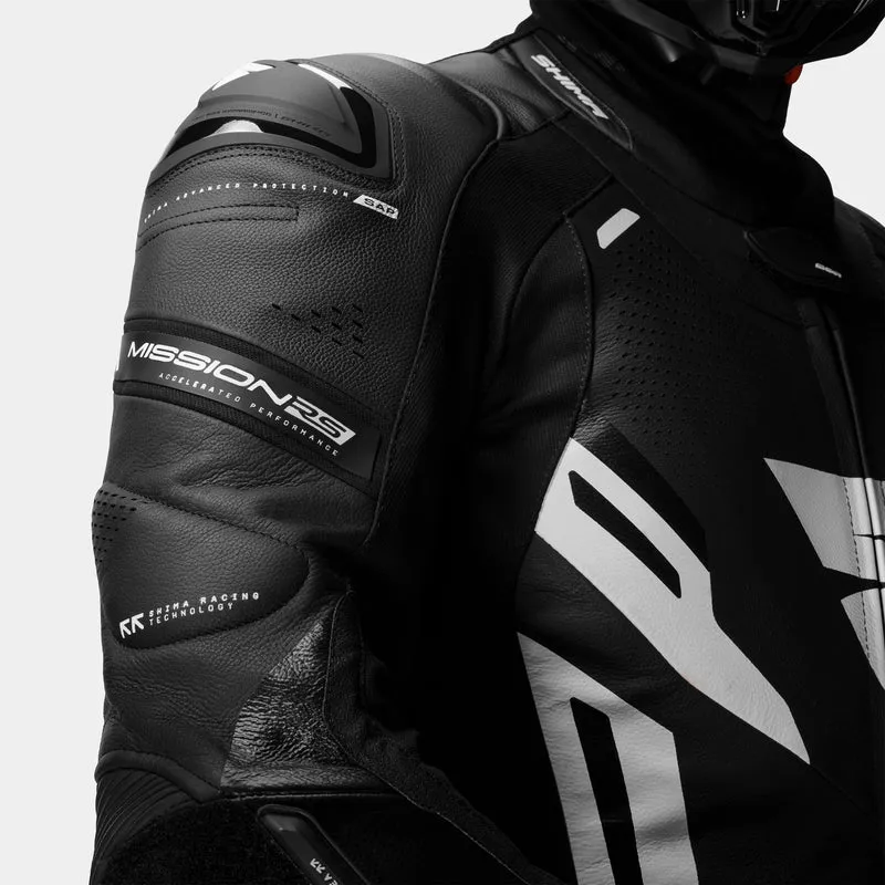 SHIMA MISSION RS MONO DE HOMBRE 1PC NEGRO BLANCO