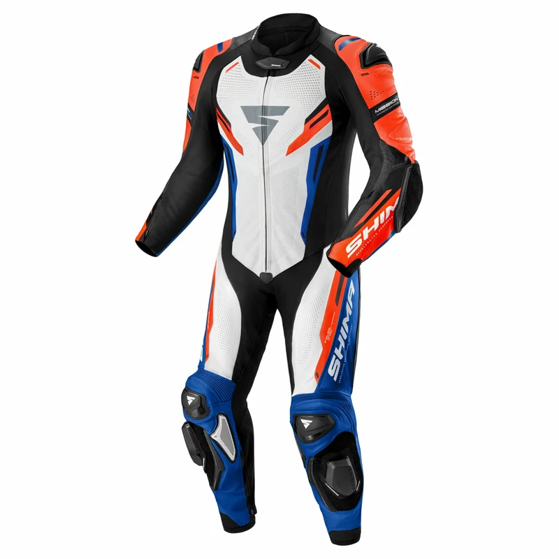 SHIMA MISSION RS MONO DE HOMBRE 1PC AZUL BLANCO ROJO