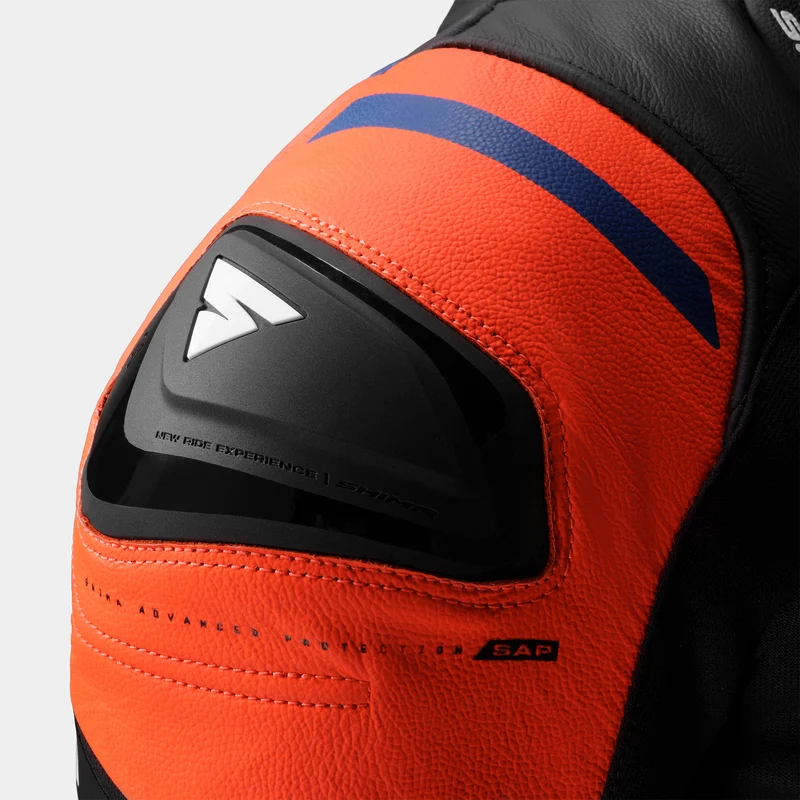 SHIMA MISSION RS MONO DE HOMBRE 1PC AZUL BLANCO ROJO