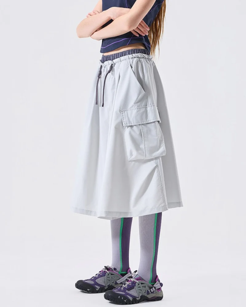 Outdoor Quick-Drying Women's Cargo Hiking Capri Pants