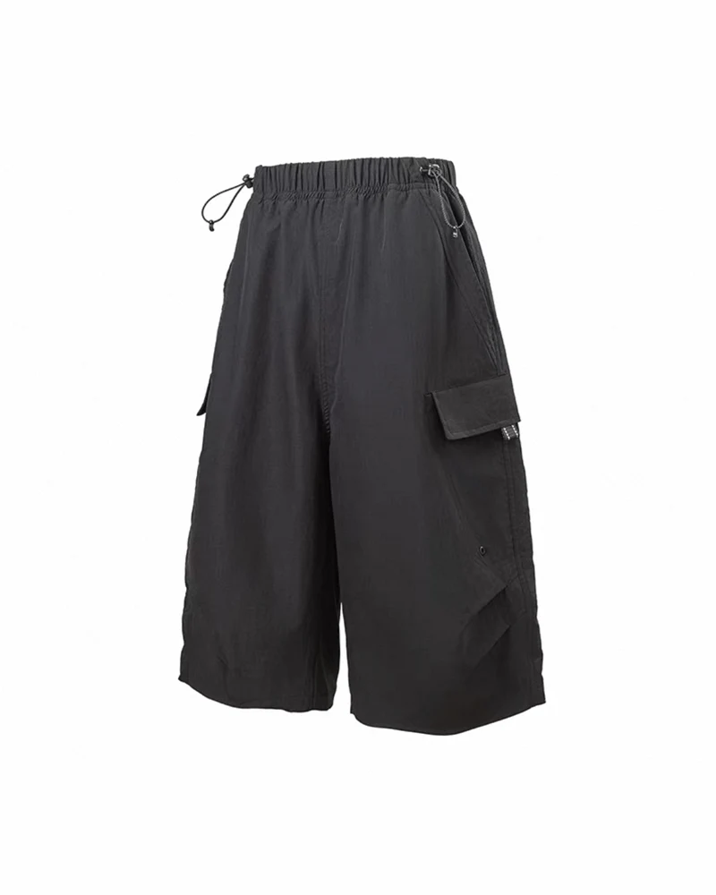 Vintage Unisex Camo Beach Cargo Hiking Shorts