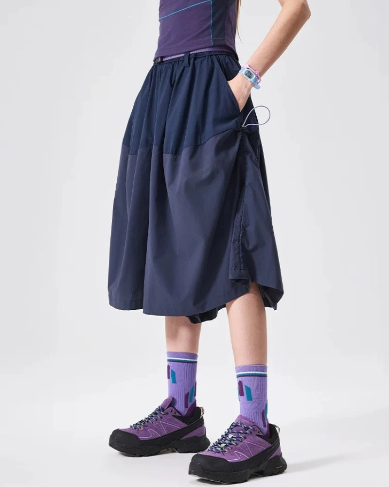 Outdoor Hiking Camping Versatile Cargo Skirt Pants