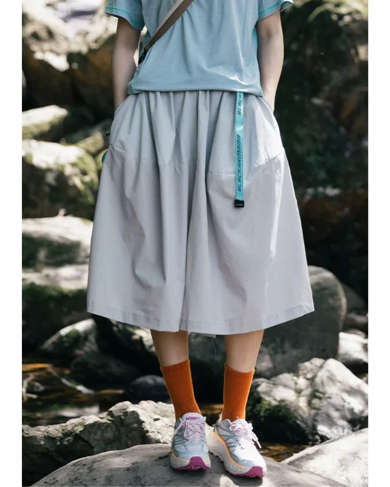 Outdoor Hiking Camping Versatile Cargo Skirt Pants