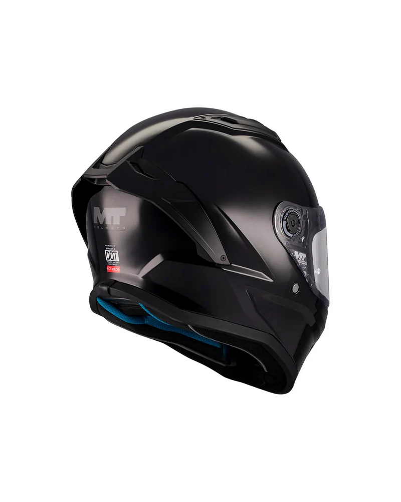 MT FF126 STINGER 2 PURE INTEGRALES CASCO DE MOTO A1 BRILLO PANTALA OSCURO