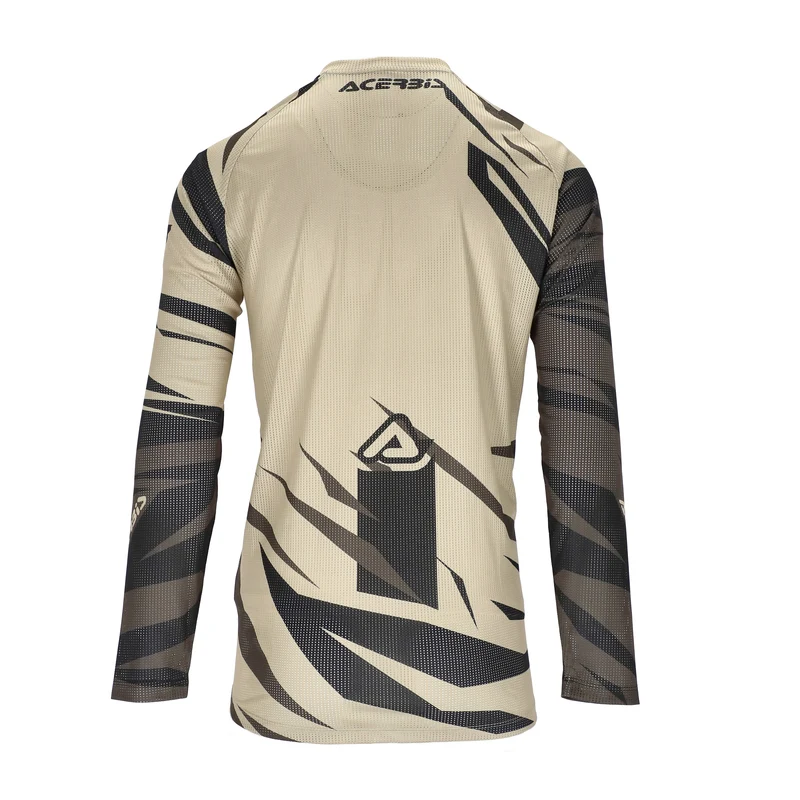 ACERBIS MX J-WINDY FOUR VENTED CAMISETA BEIS NEGRO