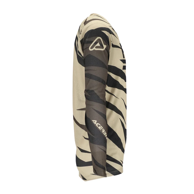 ACERBIS MX J-WINDY FOUR VENTED CAMISETA BEIS NEGRO
