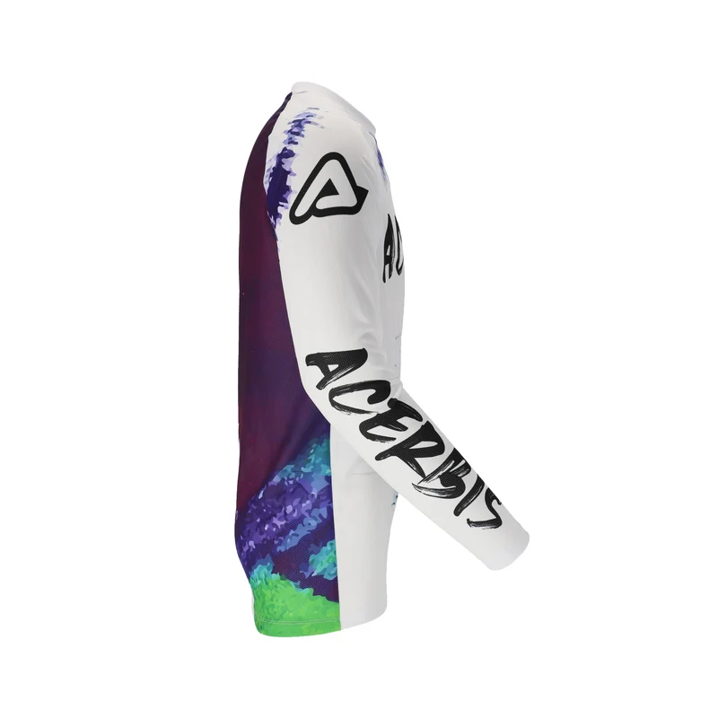 ACERBIS J-WINDY VENTED BRUSH CAMISETA BLANCO PURPORA