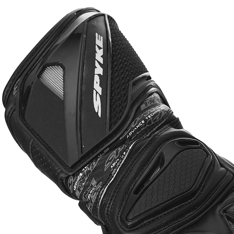 SPYKE TECH PRO GUANTES DE MOTO NEGRO