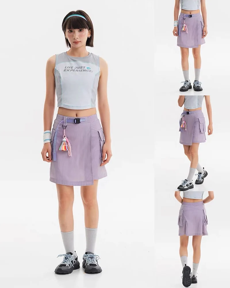 Women's Outdoor Lightweight A-Line Cargo Skort