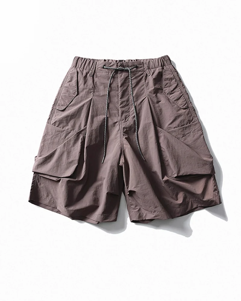 Unisex Lightweight Quick-Dry Cargo Hiking Shorts