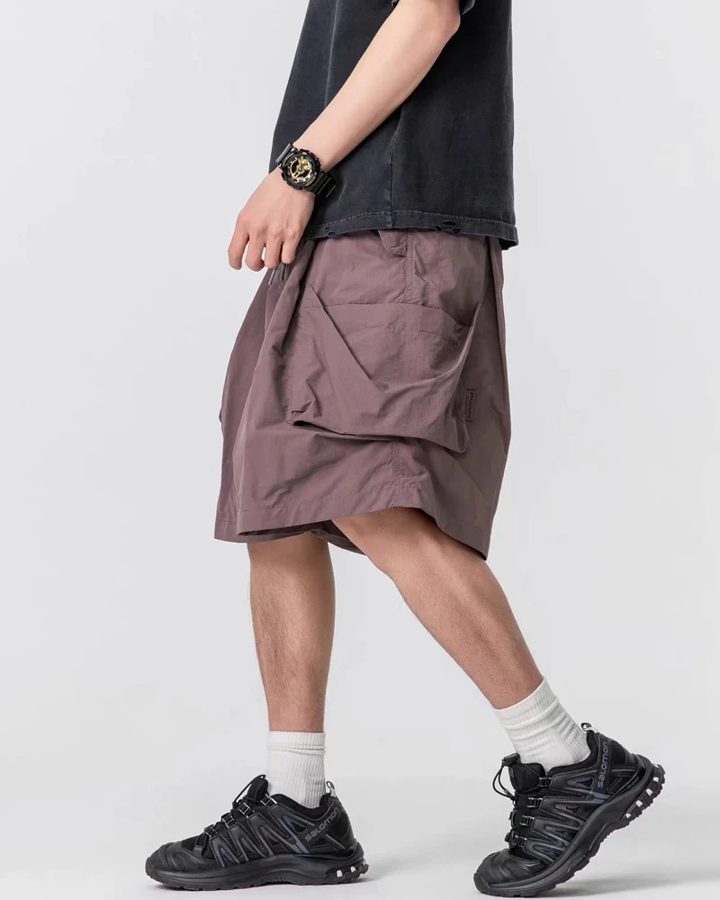Unisex Lightweight Quick-Dry Cargo Hiking Shorts
