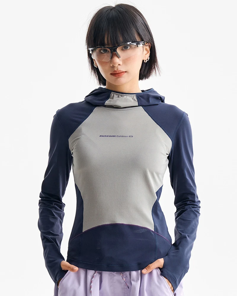 Women's Quick-Dry Hooded Sports Top