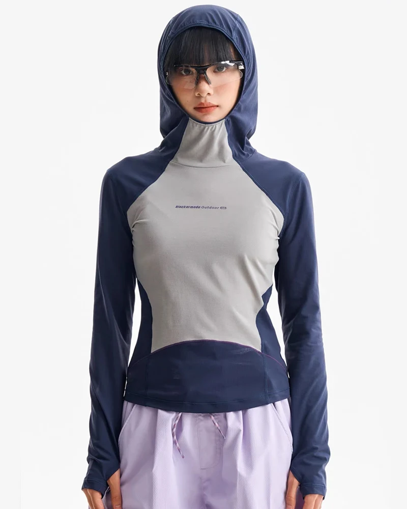 Women's Quick-Dry Hooded Sports Top