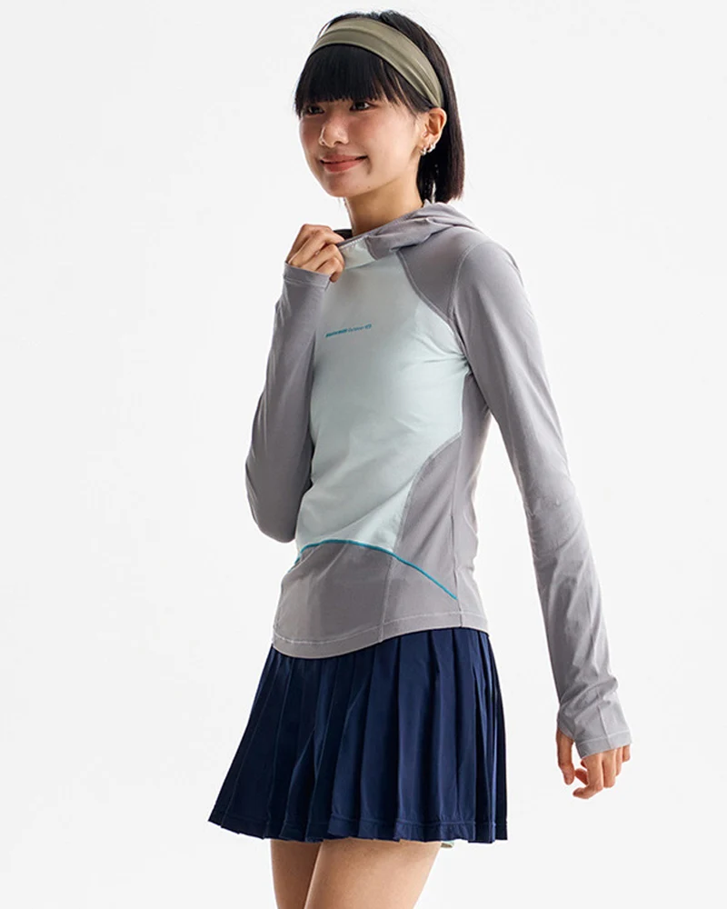 Women's Quick-Dry Hooded Sports Top