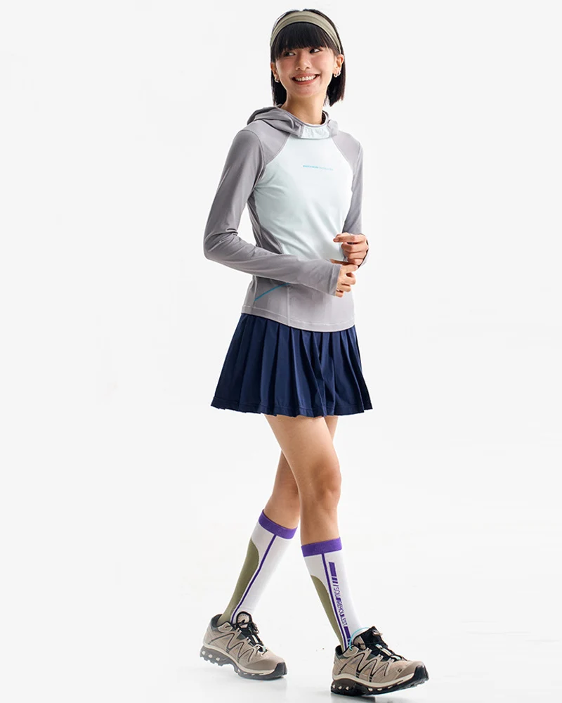 Women's Quick-Dry Hooded Sports Top