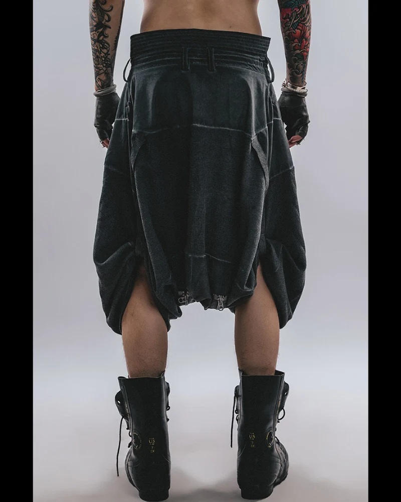 Wasteland Deconstructed Variable Style Baggy Shorts