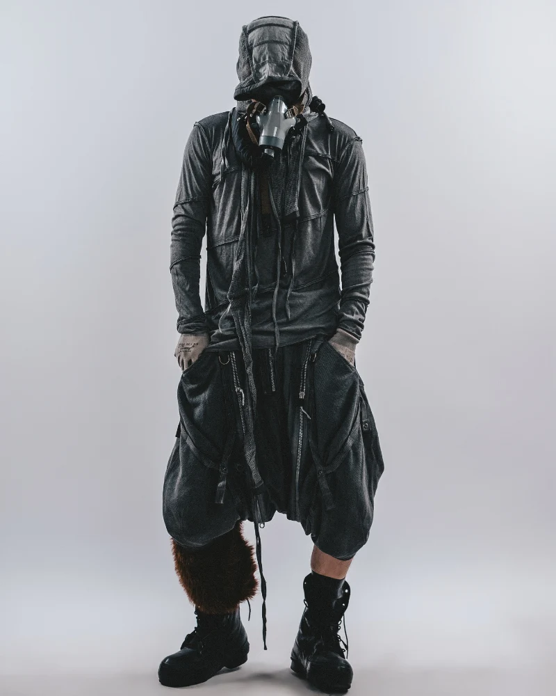 Wasteland Deconstructed Variable Style Baggy Shorts
