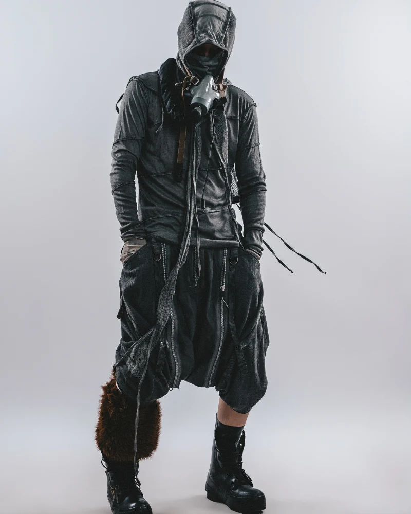 Wasteland Deconstructed Variable Style Baggy Shorts