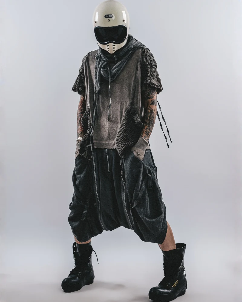 Wasteland Deconstructed Variable Style Baggy Shorts