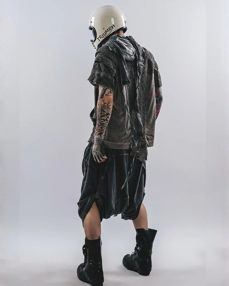 Wasteland Deconstructed Variable Style Baggy Shorts