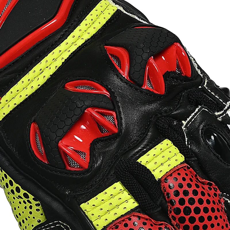 BELA EXTREME MIX KANGAROO GUANTES RACING NEGRO ROJO AMARILLO