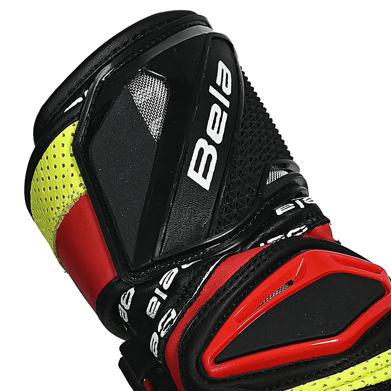 BELA EXTREME MIX KANGAROO GUANTES RACING NEGRO ROJO AMARILLO